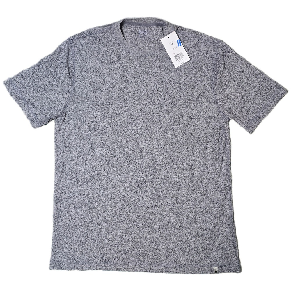 Ocean Coast Men Medium Heather Gray T Shirt Casual Short‎ Sleeve Crew Neck (AB)